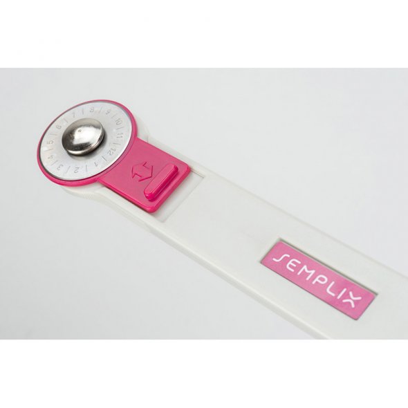 Semplix Rollschneider Mini (28 mm/ pink)
