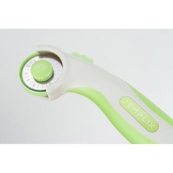 Semplix Rollschneider Mini Soft Griff (28 mm/ grün)