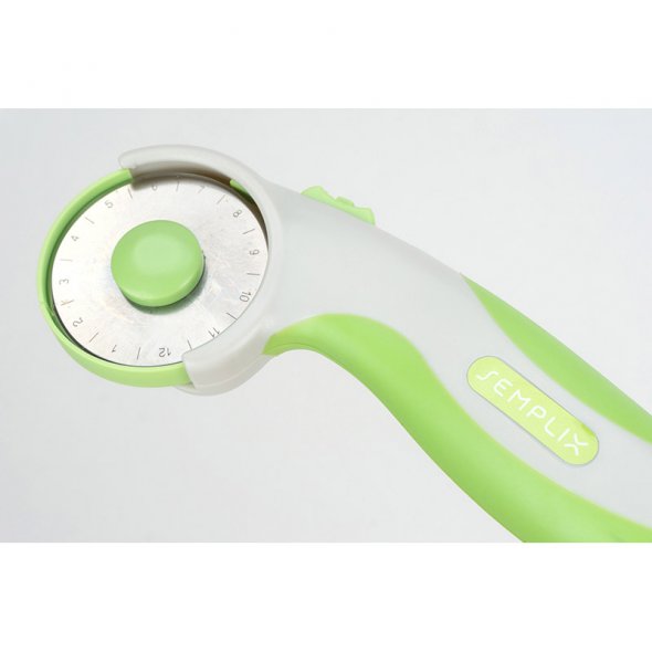 Semplix Rollschneider Maxi Soft Griff (45 mm/ grün)