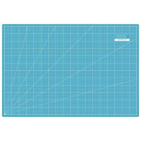 Semplix Schneidematten-Set A1 türkis/ petrol + GRATIS Prym Aqua-Trickmarker