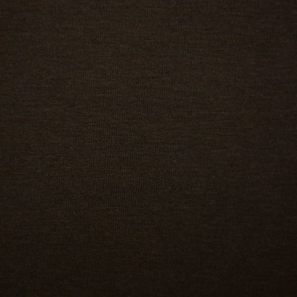 Baumwoll Sweat Stoff Eike angeraut uni - von Swafing 000179-dunkelbraun: 1,0m