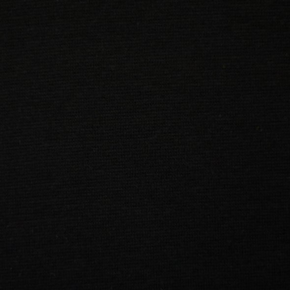 Swafing Baumwoll-Bündchen uni, Schlauchware - Heike 000299-schwarz: 1,0m
