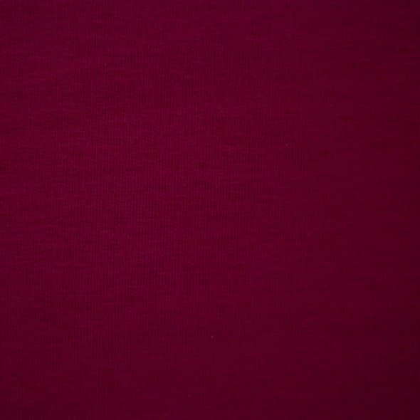 Baumwoll Sweat Stoff Eike angeraut uni - von Swafing 000639-beere: 1,0m