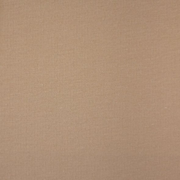 Baumwoll Sweat Stoff Eike angeraut uni - von Swafing 000672-beige: 1,0m