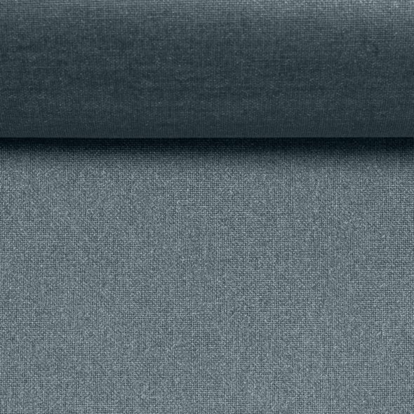 Beschichteter Baumwoll-Stoff, uni - Luisa von Swafing 000259-rauchblau: 1,0m