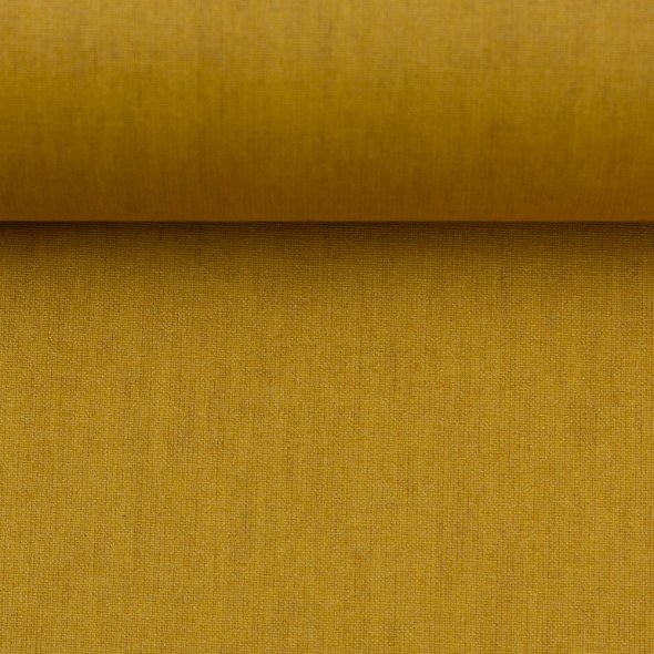 Beschichtete Baumwolle, uni - Luisa von Swafing 000313-senf: 1,0m