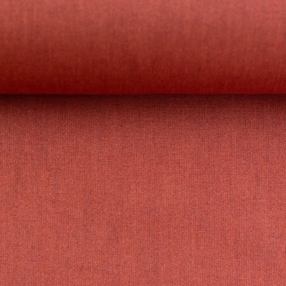 Beschichtete Baumwolle, uni - Luisa von Swafing 000714-terracotta: 1,0m