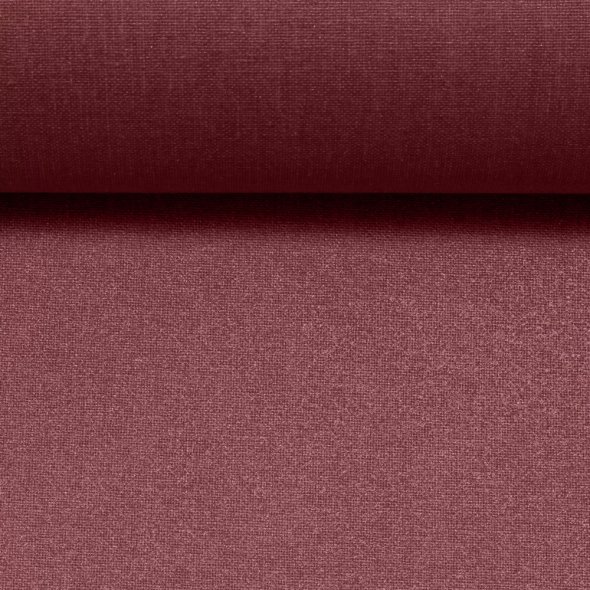 Beschichteter Baumwoll-Stoff, uni - Luisa von Swafing 000933-beere: 1,0m