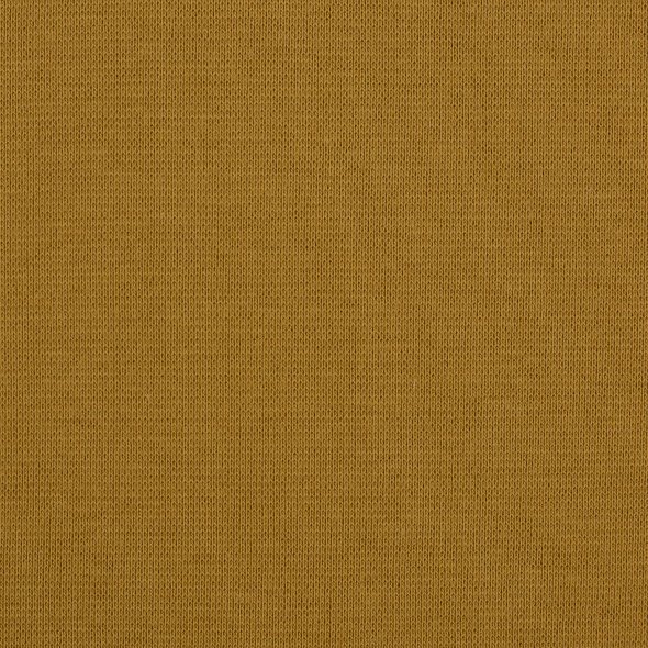 Swafing Baumwoll-Sweat uni, angeraut - Eike 000314-goldgelb: 1,0m