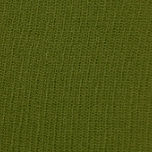 Swafing Baumwoll-Sweat uni, angeraut - Eike 000604-heugrün: 1,0m