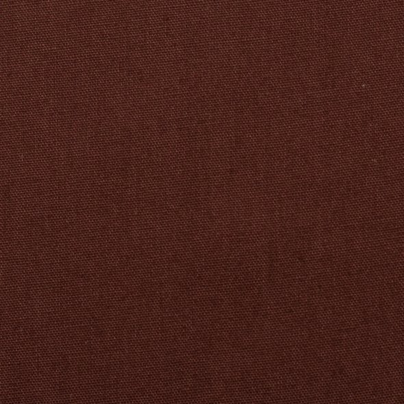 Baumwollstoff uni - Heide von Swafing 000179-dunkelbraun: 1,0m