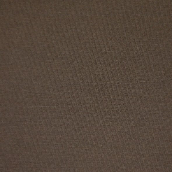 Baumwoll-Jersey uni 000675-schlamm: 1,0m