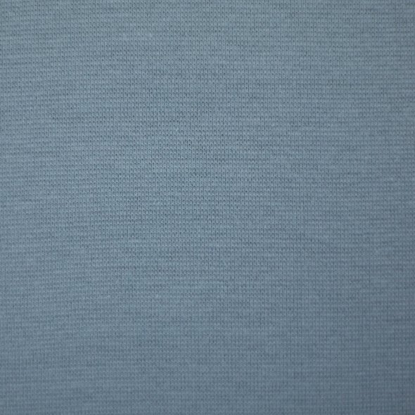 Baumwoll-Bündchen Stoff Heike uni - Schlauchware von Swafing 000252-hellblau: 1,0m