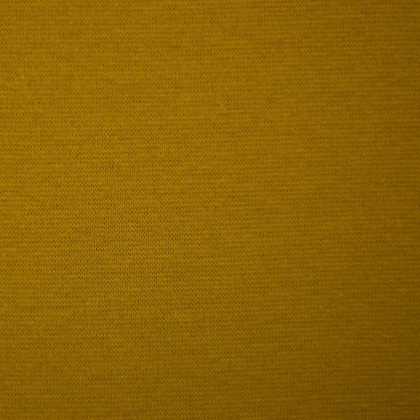 Baumwoll-Bündchen Stoff Heike uni - Schlauchware von Swafing 000313-senf: 1,0m