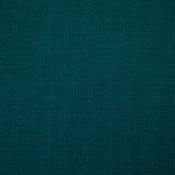 Baumwoll-Bündchen Stoff Heike uni - Schlauchware von Swafing 000747-hellpetrol: 1,0m