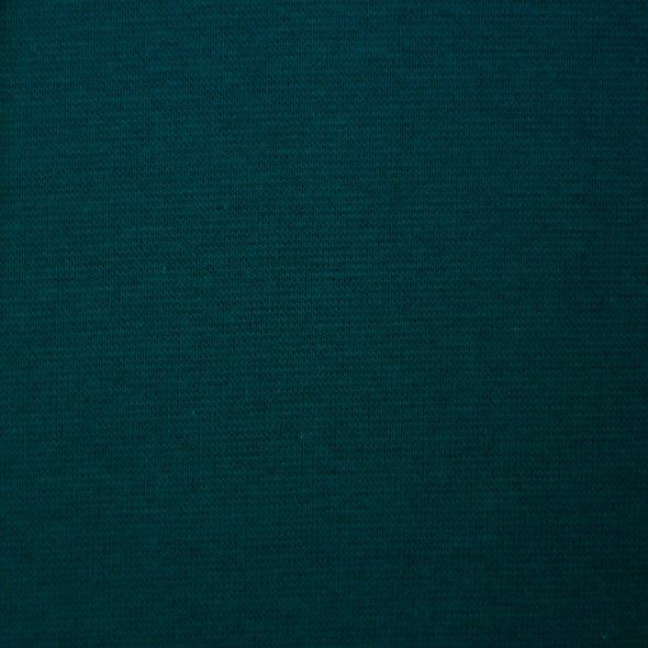 Swafing Baumwoll-Bündchen uni, Schlauchware - Heike 000749-petrol: 1,0m