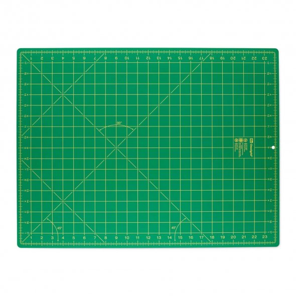 Prym Schneideunterlage (45 x 60 cm/ cm/ inch Skalierung/ grün)