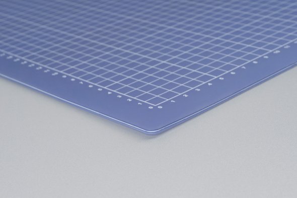 Schneidematte transparent A1 (90 x 60 cm Skalierung in cm einseitig)