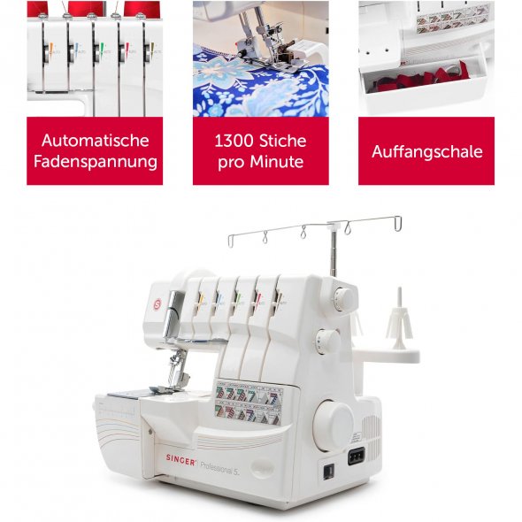 Singer Professional 5 Coverlock
