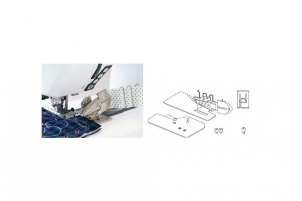 Janome Quilteinfasser Grundset für 9 mm Maschinen (50 / 15 mm)