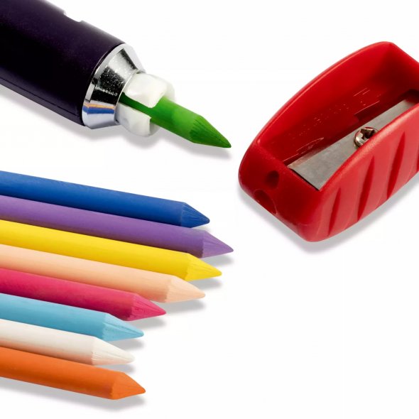 Prym Kreideminen-Set (Stärke 3,8 mm/ 8 x weiß/ 8 x bunt)