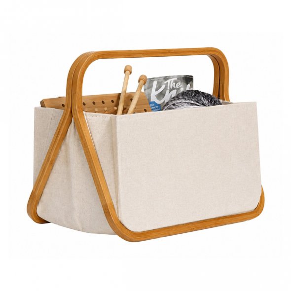 Prym Fold & Store ''Canvas & Bamboo'' S (natur)