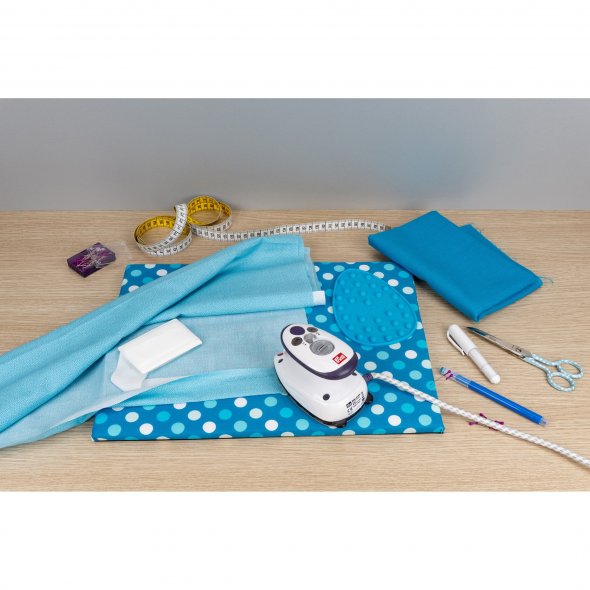 Set Prym Mini Bügeleisen mit Semplix Silikonablage (türkis)