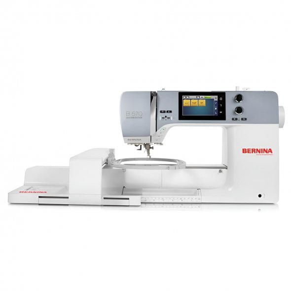 Bernina 570 QE Näh-Stick- und Quiltmaschine mit SDT Stickmodul