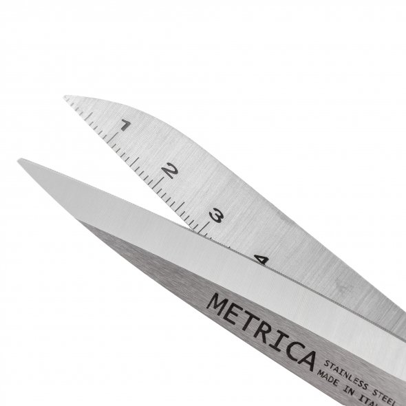 PREMAX Schneiderschere METRICA (19 cm/ mit cm Skalierung auf der Klinge)