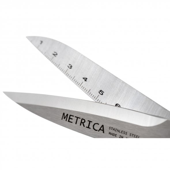 PREMAX Schneiderschere METRICA (22 cm/ mit cm Skalierung auf der Klinge)
