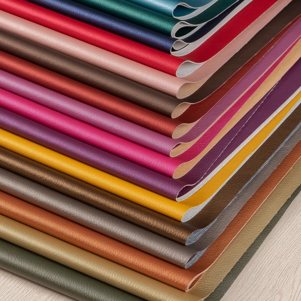 Kunstleder (0,60 m x 1,40 m/ verschiedene Farben)