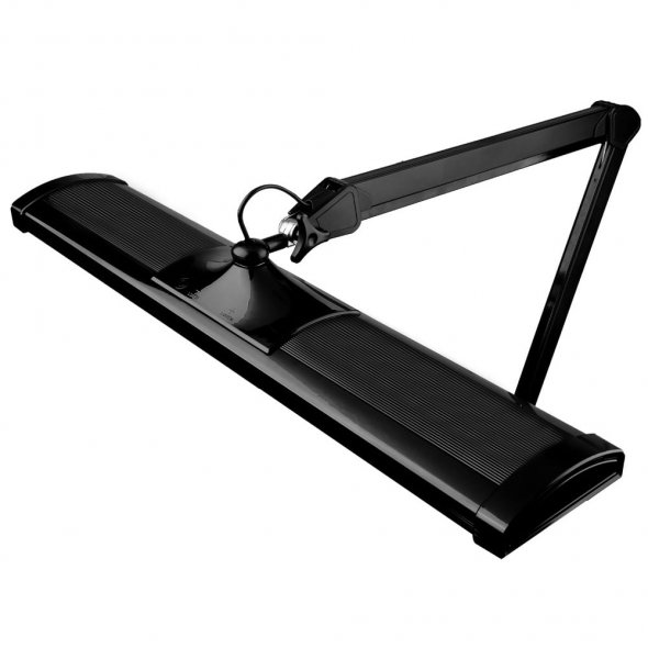Semplix LED Arbeits-Tischlampe schwarz (540 LED/ dimmbar/ Tischklemme)