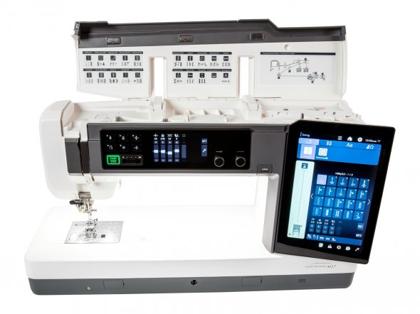 JANOME Continental M17 Große Näh- und Stickmaschine mit Stickmodul
