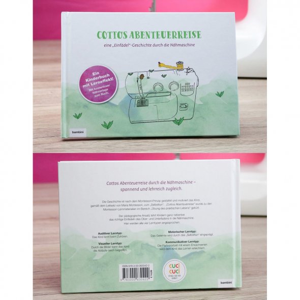 cuci cuci Büchlein Cottos Abenteuerreise - eine Einfädelgeschichte