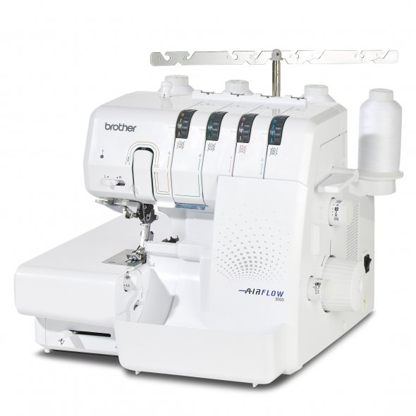 Brother AIRFLOW 3000 - 4 Faden Overlock mit Lufteinfädelung