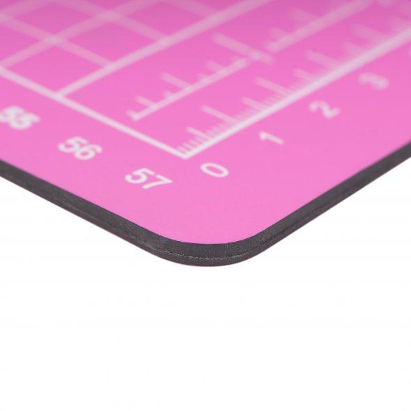 Schneidematte mit Metallkern pink A2 (Magnethaftung/ 60 x 45 cm)