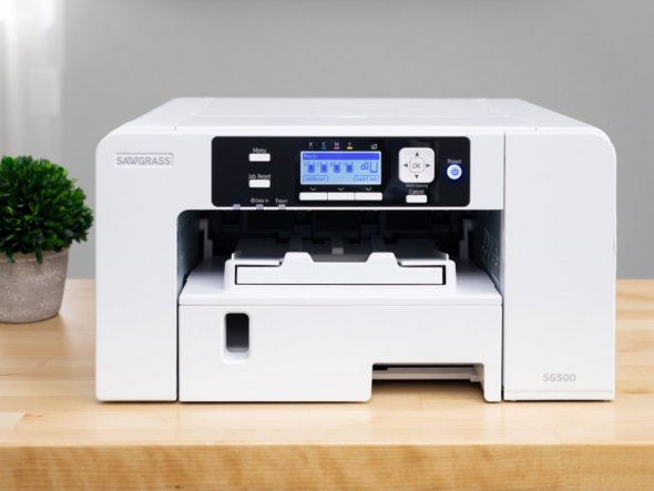 Sawgrass Sublimationsdrucker SG 500 / Starter Kit (A4 Drucker / 31 ml Sublijet Tinte / alle Farben vorhanden)