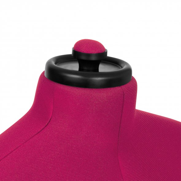 Schneiderpuppe/Schneiderbüste Supa Fit "M" mit Rollen (verstellbar / pink)