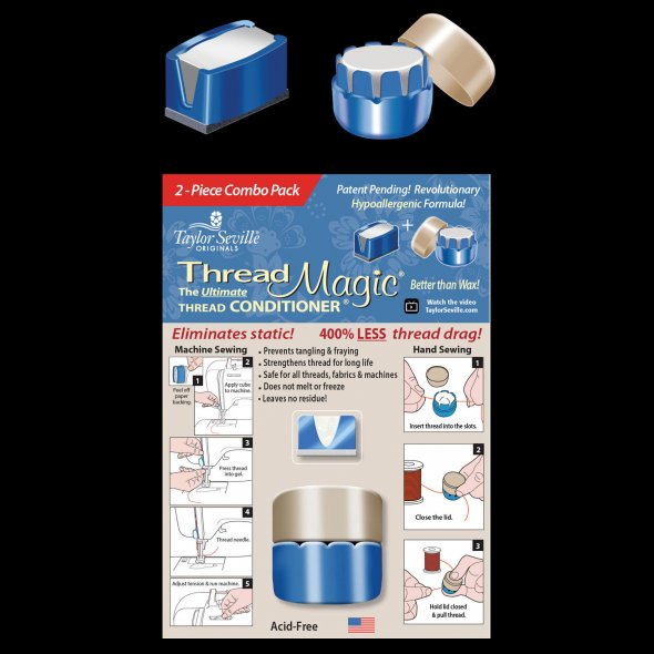 Taylor Seville Thread Magic Conditioner - Fadenpflege Kombipack (rund / eckig)