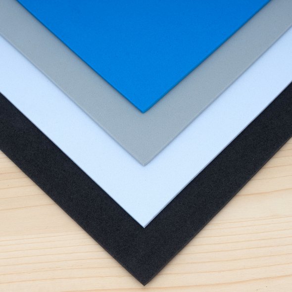 3D Stickschaum (L 296 x B 205 x T 3 mm / 2 Stück / verschiedene Farben)