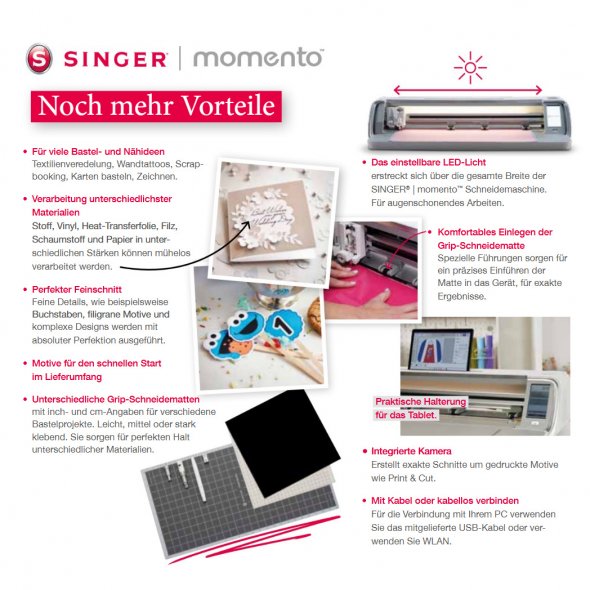 Singer momento™ 24 inch Schneideplotter