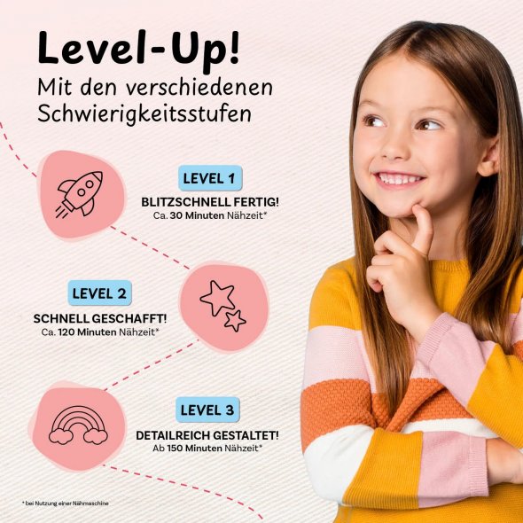 cuci cuci Nähbaukastenset "Einhorn Elly"