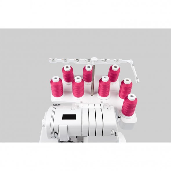 baby lock Aspire Coverlock mit Lufteinfädelung
