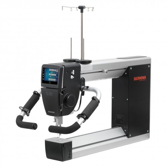 Bernina Q 20 Langarm Quiltmaschine mit 5-Fuß Studio Quiltrahmen