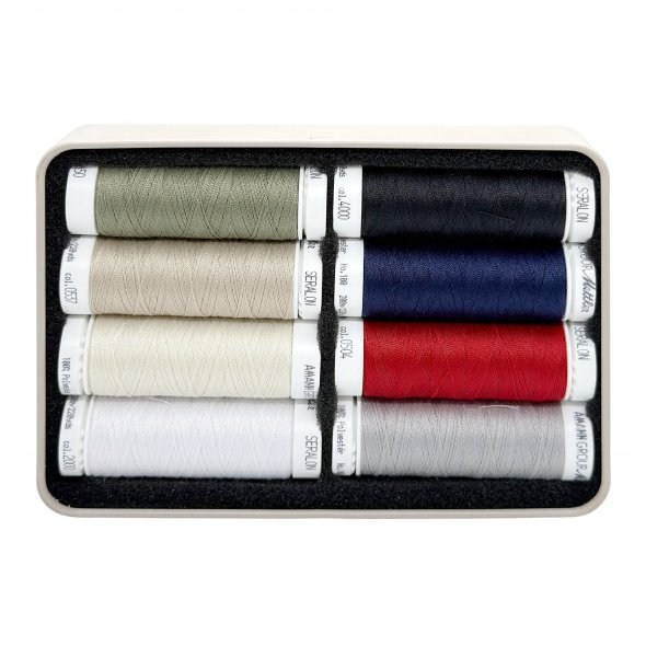 Amann-Mettler Seralon Nostalgie-Kit (8 Farben / 200 m)