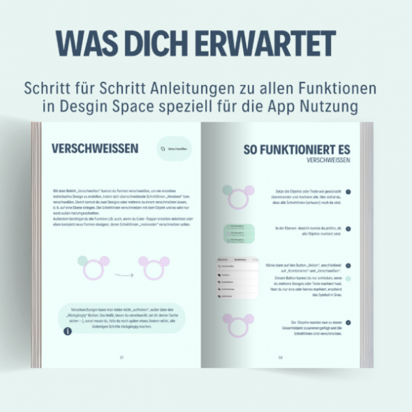 Pauwau Design Space für Tablet und Smartphone (Cricut Ebook)