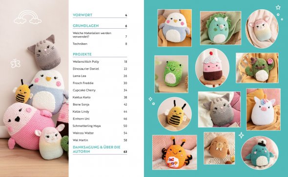 Happy Squishies häkeln - Yvonne Rapp