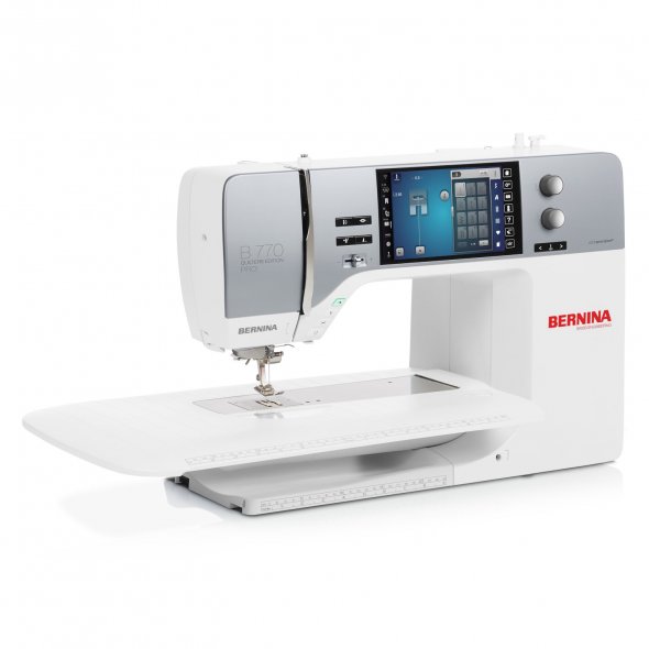 Bernina 770QE PRO Näh-, Stick- und Quiltmaschine mit Stickmodul