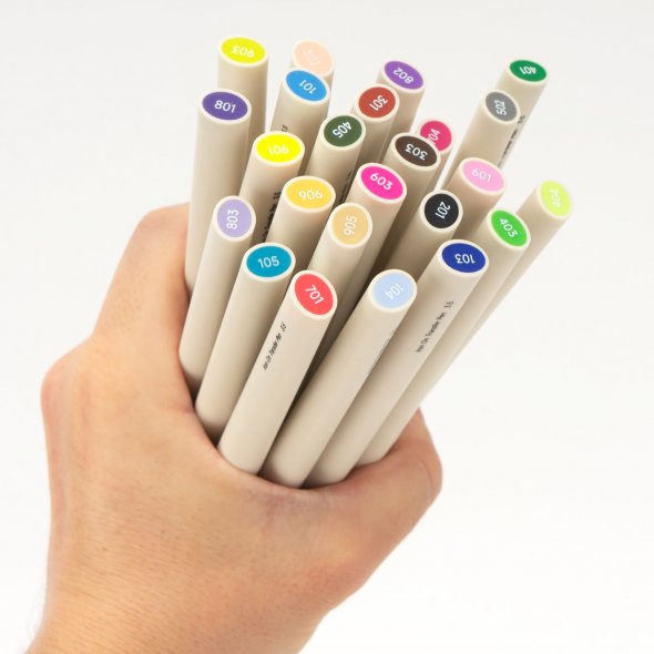 Kearing Transferstift zum Aufbügeln (24 Farben)