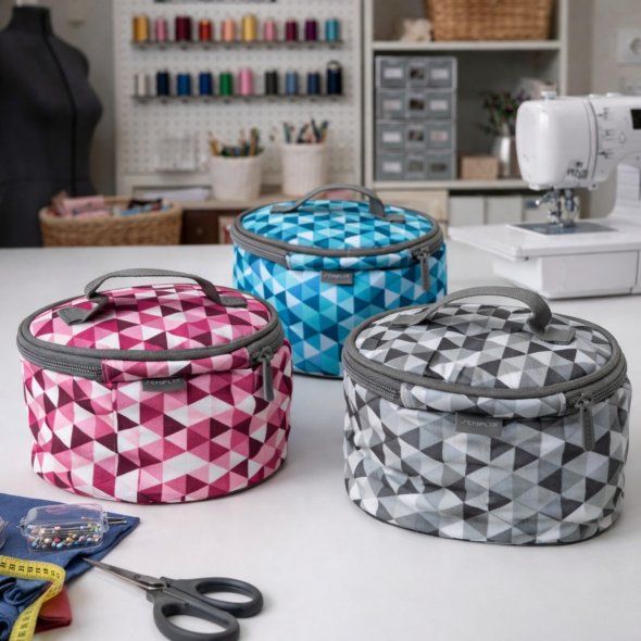 Semplix Soft-Reisebügeleisentasche Diamond petrol
